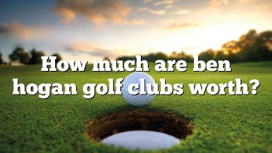 How much are ben hogan golf clubs worth?