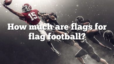 How much are flags for flag football?