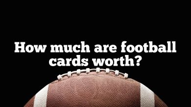 How much are football cards worth?