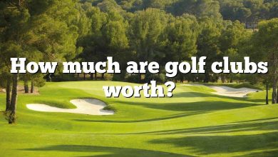 How much are golf clubs worth?