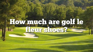 How much are golf le fleur shoes?