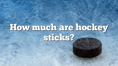 How much are hockey sticks?