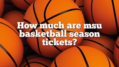 How much are msu basketball season tickets?