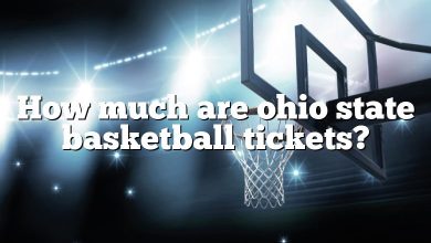 How much are ohio state basketball tickets?