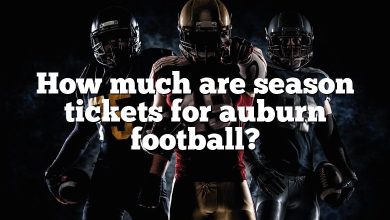 How much are season tickets for auburn football?
