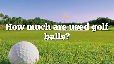 How much are used golf balls?