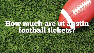 How much are ut austin football tickets?