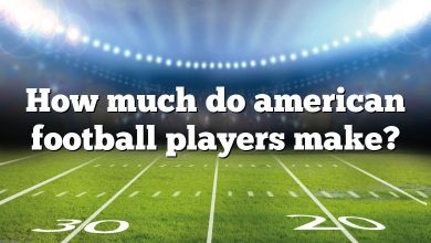 How much do american football players make?