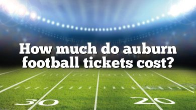 How much do auburn football tickets cost?
