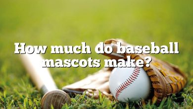 How much do baseball mascots make?