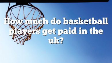 How much do basketball players get paid in the uk?
