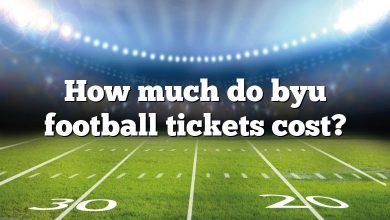 How much do byu football tickets cost?