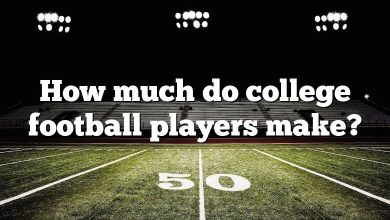 How much do college football players make?