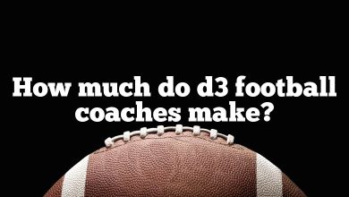 How much do d3 football coaches make?