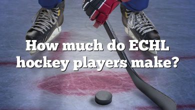 How much do ECHL hockey players make?