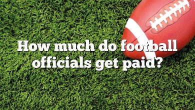 How much do football officials get paid?