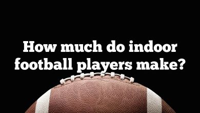 How much do indoor football players make?