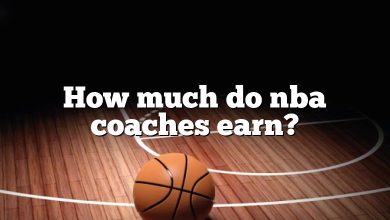 How much do nba coaches earn?