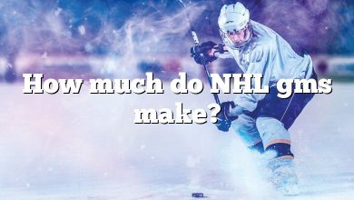 How much do NHL gms make?