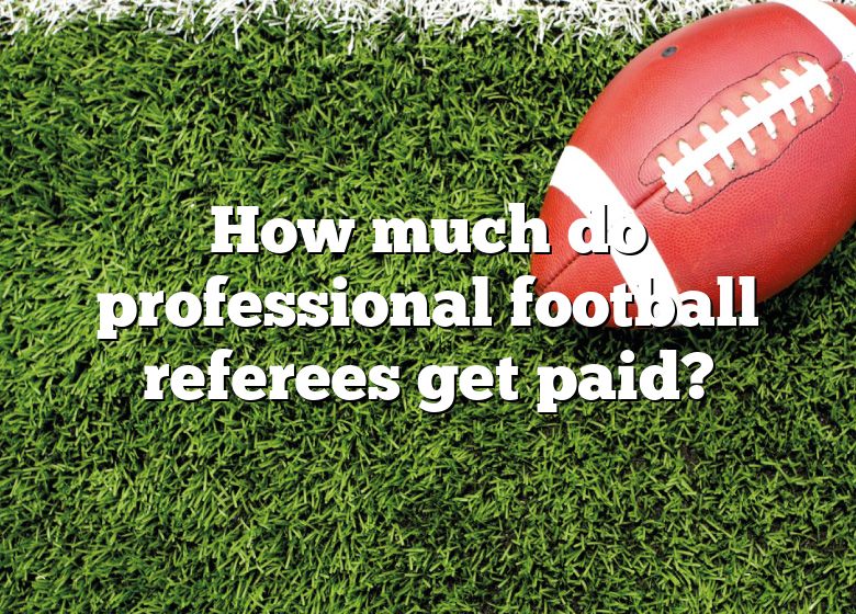 How Much Do Professional Football Referees Get Paid? | DNA Of SPORTS