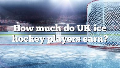 How much do UK ice hockey players earn?