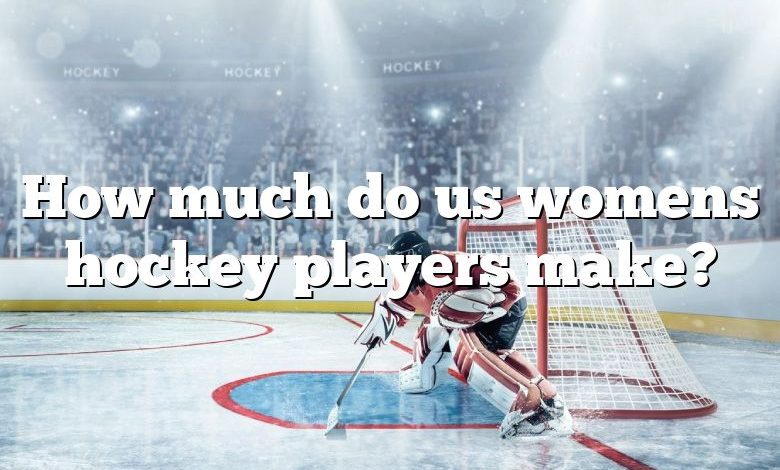 How much do us womens hockey players make?