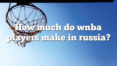 How much do wnba players make in russia?