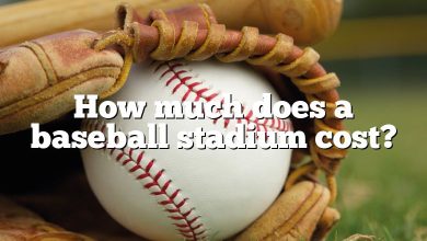 How much does a baseball stadium cost?