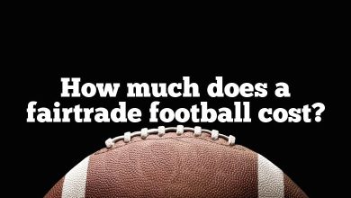 How much does a fairtrade football cost?