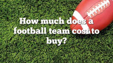 How much does a football team cost to buy?