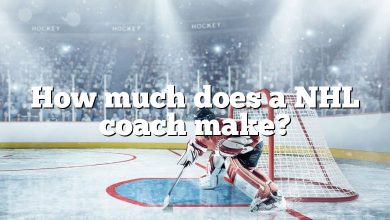 How much does a NHL coach make?