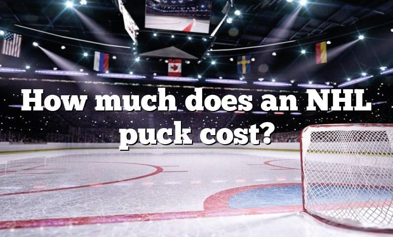 How much does an NHL puck cost?