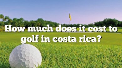 How much does it cost to golf in costa rica?