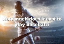 How much does it cost to play baseball?