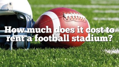 How much does it cost to rent a football stadium?
