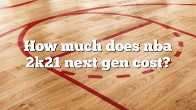 How much does nba 2k21 next gen cost?