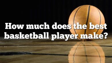 How much does the best basketball player make?