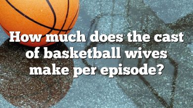 How much does the cast of basketball wives make per episode?