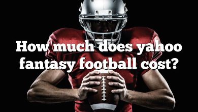 How much does yahoo fantasy football cost?
