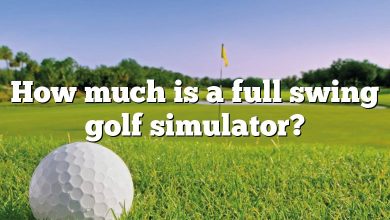 How much is a full swing golf simulator?