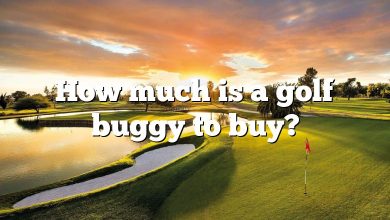 How much is a golf buggy to buy?