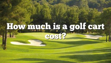 How much is a golf cart cost?