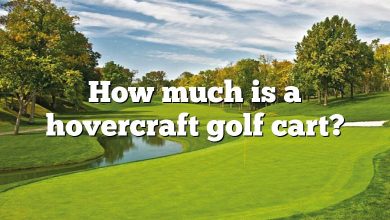 How much is a hovercraft golf cart?