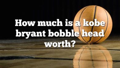 How much is a kobe bryant bobble head worth?