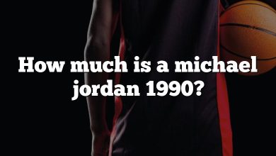 How much is a michael jordan 1990?