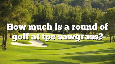 How much is a round of golf at tpc sawgrass?