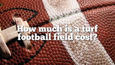 How much is a turf football field cost?