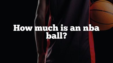 How much is an nba ball?