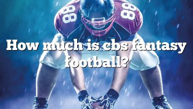 How much is cbs fantasy football?