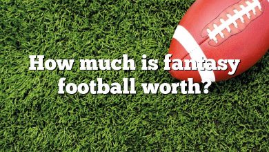 How much is fantasy football worth?